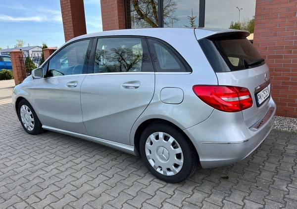 Mercedes-Benz Klasa B cena 57200 przebieg: 48000, rok produkcji 2012 z Tłuszcz małe 254